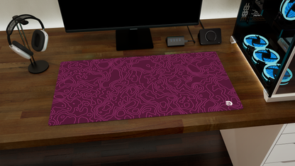 Pink Gaming Mousepad - 29"x16"